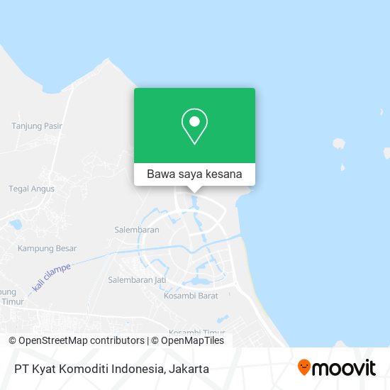Peta PT Kyat Komoditi Indonesia