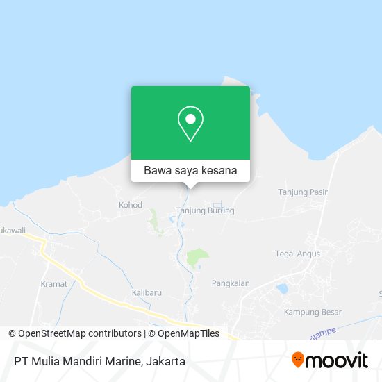 Peta PT Mulia Mandiri Marine