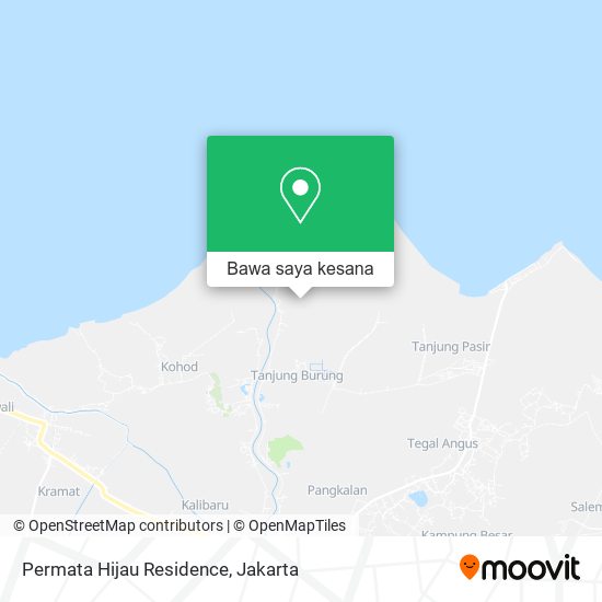 Peta Permata Hijau Residence