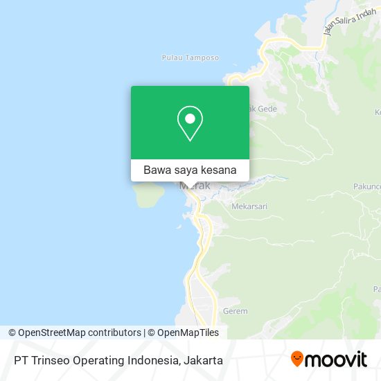 Peta PT Trinseo Operating Indonesia