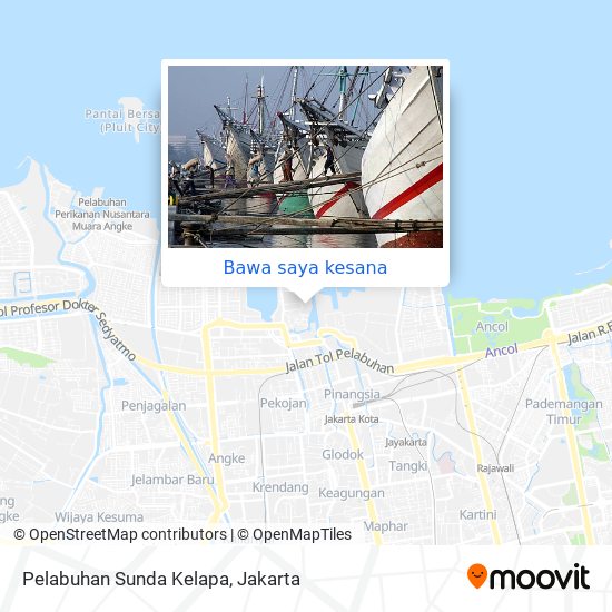 Peta Pelabuhan Sunda Kelapa