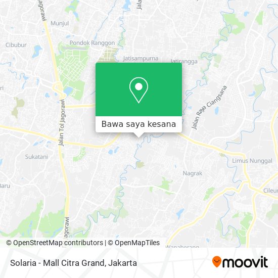 Peta Solaria - Mall Citra Grand
