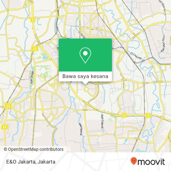 Peta E&O Jakarta