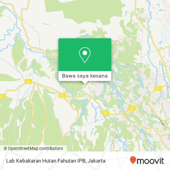 Peta Lab Kebakaran Hutan Fahutan IPB