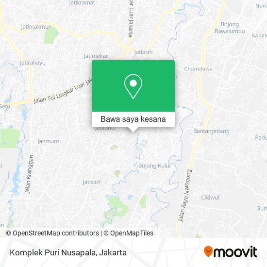 Peta Komplek Puri Nusapala