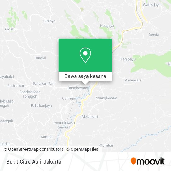 Peta Bukit Citra Asri