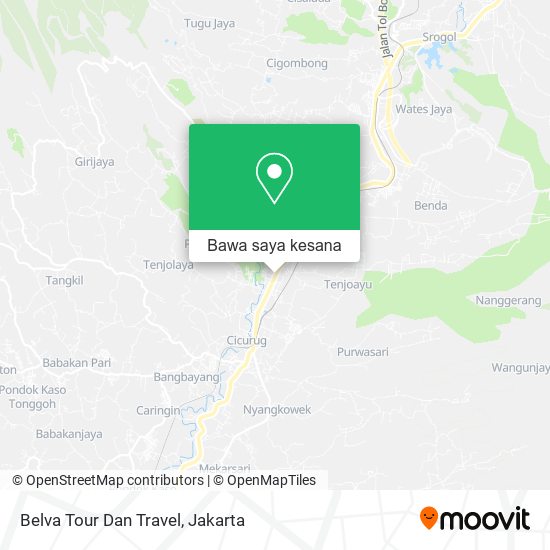 Peta Belva Tour Dan Travel