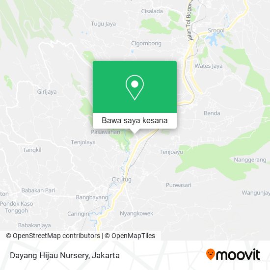 Peta Dayang Hijau Nursery