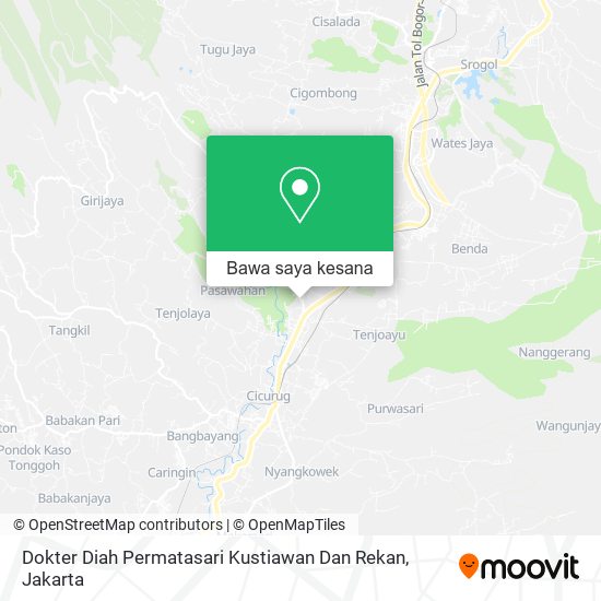 Peta Dokter Diah Permatasari Kustiawan Dan Rekan
