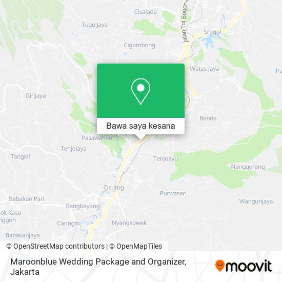 Peta Maroonblue Wedding Package and Organizer