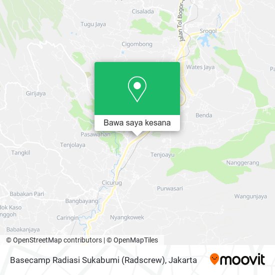Peta Basecamp Radiasi Sukabumi (Radscrew)