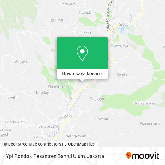 Peta Ypi Pondok Pesantren Bahrul Ulum