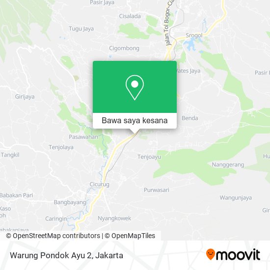 Peta Warung Pondok Ayu 2