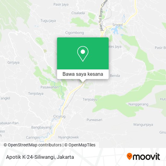 Peta Apotik K-24-Siliwangi
