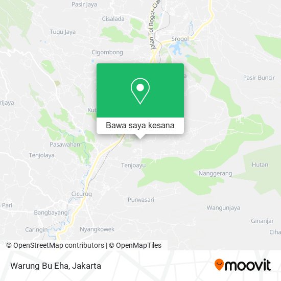 Peta Warung Bu Eha