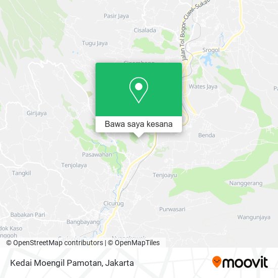 Peta Kedai Moengil Pamotan