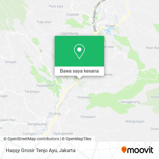Peta Haqqy Grosir Tenjo Ayu