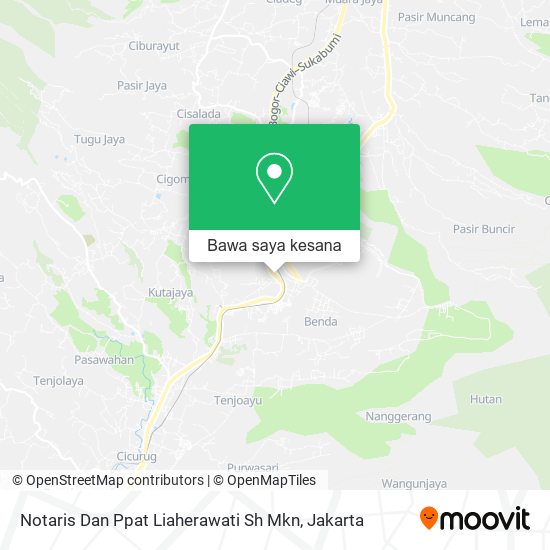 Peta Notaris Dan Ppat Liaherawati Sh Mkn