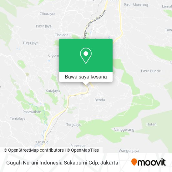 Peta Gugah Nurani Indonesia Sukabumi Cdp