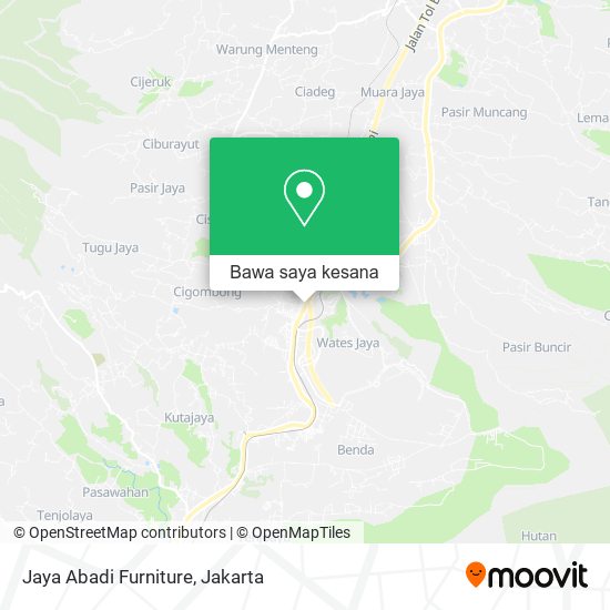 Peta Jaya Abadi Furniture