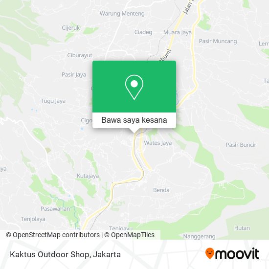 Peta Kaktus Outdoor Shop