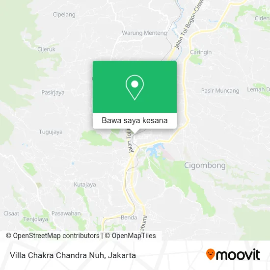Peta Villa Chakra Chandra Nuh