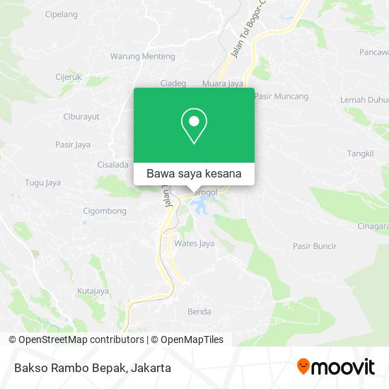 Peta Bakso Rambo Bepak