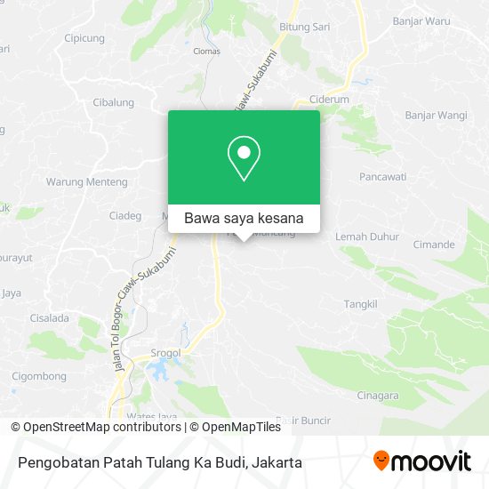 Peta Pengobatan Patah Tulang Ka Budi