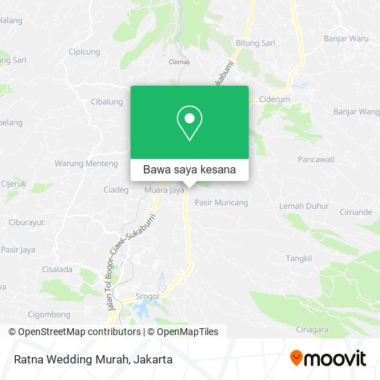 Peta Ratna Wedding Murah