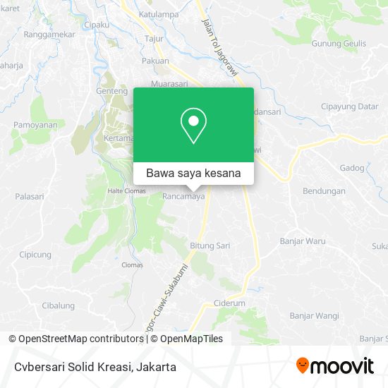 Peta Cvbersari Solid Kreasi