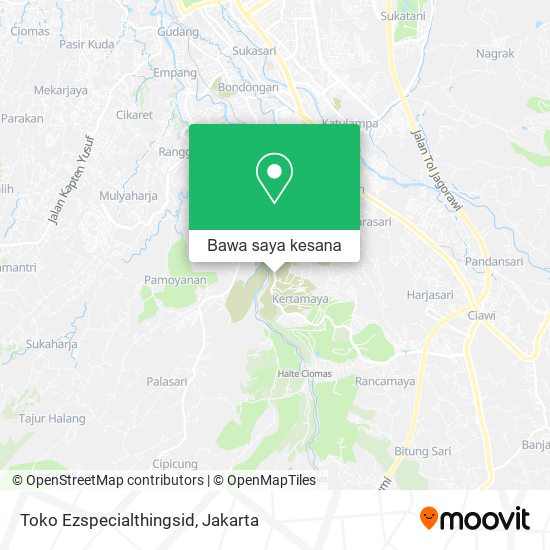 Peta Toko Ezspecialthingsid