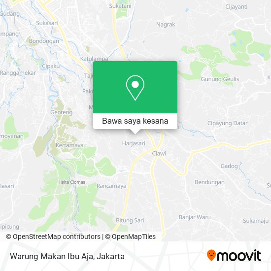 Peta Warung Makan Ibu Aja