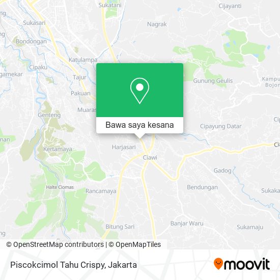 Peta Piscokcimol Tahu Crispy