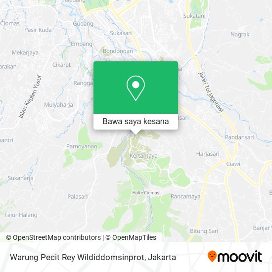 Peta Warung Pecit Rey Wildiddomsinprot