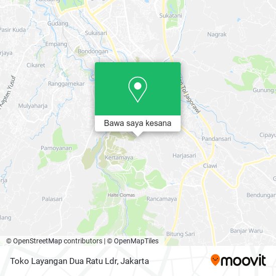 Peta Toko Layangan Dua Ratu Ldr