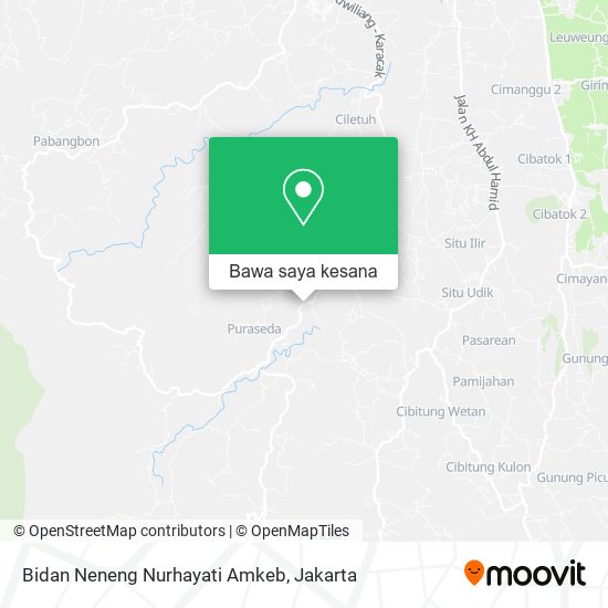 Peta Bidan Neneng Nurhayati Amkeb