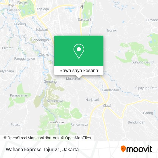 Peta Wahana Express Tajur 21