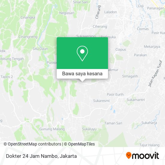 Peta Dokter 24 Jam Nambo