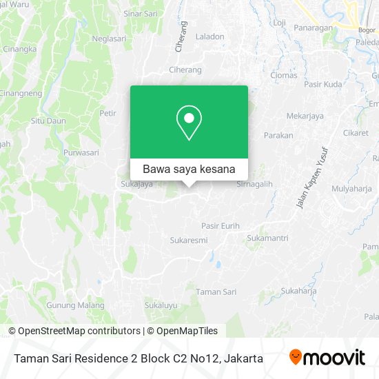 Peta Taman Sari Residence 2 Block C2 No12