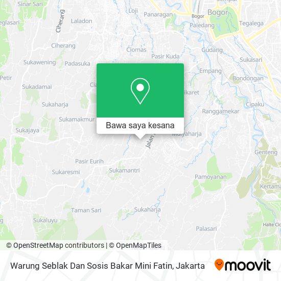 Peta Warung Seblak Dan Sosis Bakar Mini Fatin