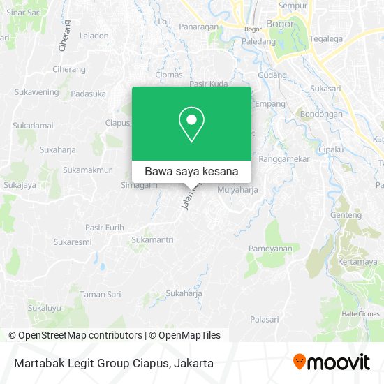 Peta Martabak Legit Group Ciapus