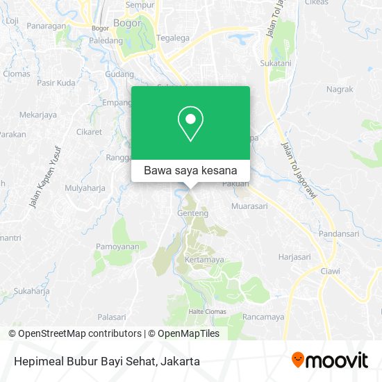 Peta Hepimeal Bubur Bayi Sehat