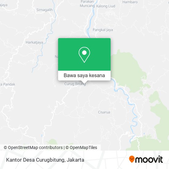 Peta Kantor Desa Curugbitung