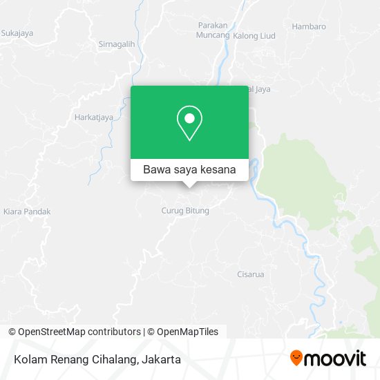 Peta Kolam Renang Cihalang
