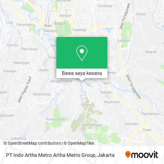 Peta PT Indo Artha Metro Artha Metro Group