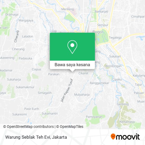 Peta Warung Seblak Teh Evi