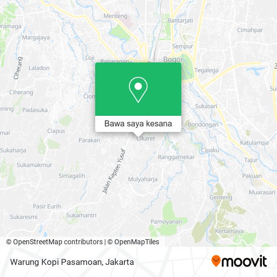 Peta Warung Kopi Pasamoan
