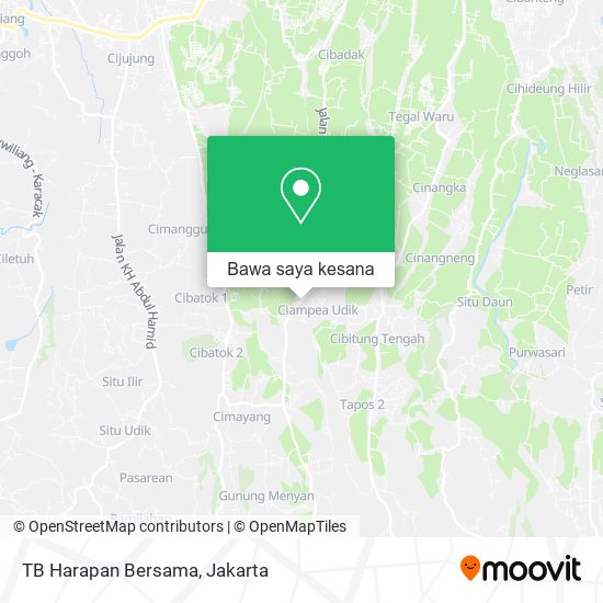 Peta TB Harapan Bersama