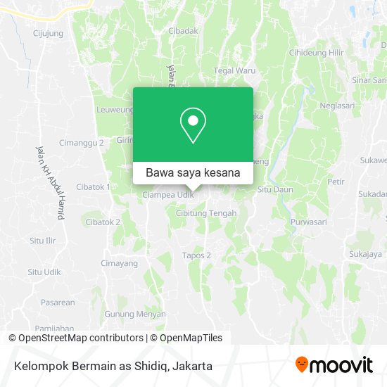 Peta Kelompok Bermain as Shidiq