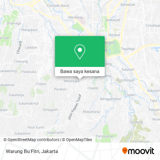 Peta Warung Bu Fitri